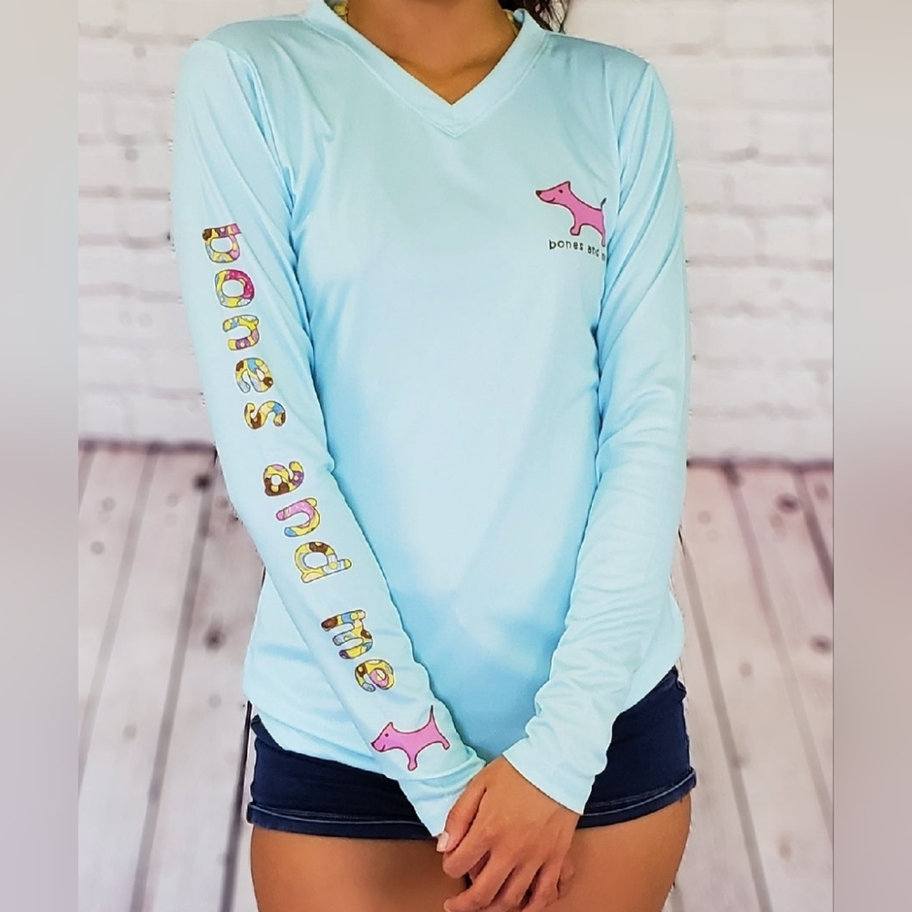 Bones and Me Shirt, Yummy Donuts, Size Medium